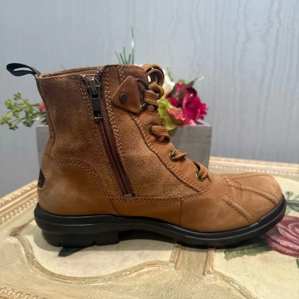 Ugg Hapsburg Duck Boots Chestnut 1120785 Sz 6